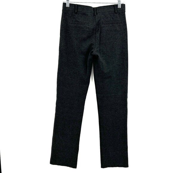 BETABRAND Gray Ponte Dress Yoga Pants Straight Leg Stretch Pants Size Small - Picture 2 of 6